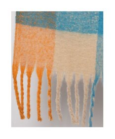 UNBILLION カシュネ cache nez / リサイクルポリブロックチェックストール