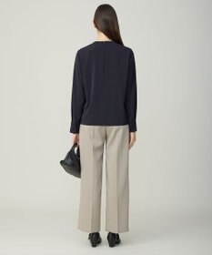 ICB L Fied キーネック ブラウス