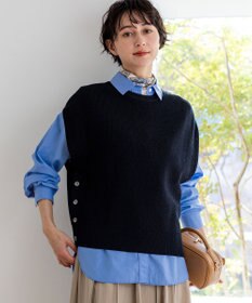 23区 【先行予約】コットンギマ ニットベスト