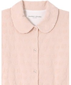 tsumori chisato SLEEP ツモリチサト パジャマ 長袖 長ズボン 綿混(本体) パイル素材 上下セット 前開き tsumori chisato SLEEP UDX556 /ワコール