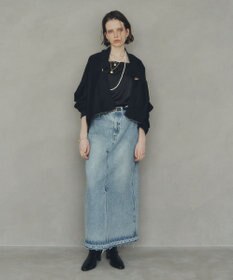 YECCA VECCA 【上下着用可能】2wayインバーテッドライトブルゾン