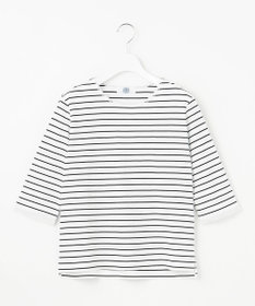 J.PRESS LADIES 【洗える】スムースジャージー ボーダー カットソー