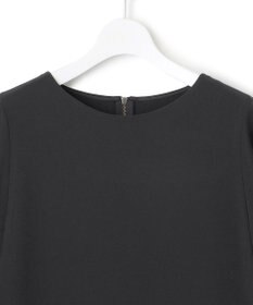 ICB 【洗える】 ウールライクストレッチ ドルマンスリーブワンピース