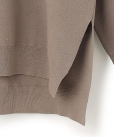 23区 【好評素材につき新型追加】ヴィスコースストレッチ クルーネック ニット