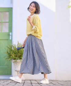 ANY L 【洗濯機可/前後着用可/アンチピリング】２ＷＡＹドライニット