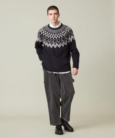 J.PRESS YORK STREET 【UNISEX】FOXMIXノルディック ニット