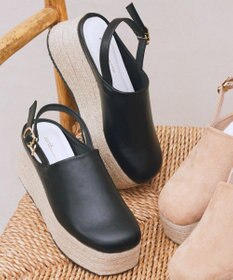 earth music&ecology 厚底ジュートサンダル