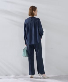 YECCA VECCA サイドベルテッドハイウエストパンツ