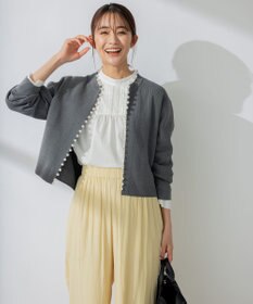 組曲 レースコンビタックディテール ブラウス