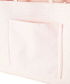 Maison de FLEUR ツイードキャリーオントートバッグ