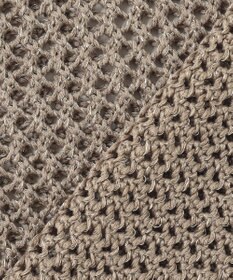 ANY L 【洗濯機可】ラメニットメッシュプルオーバー