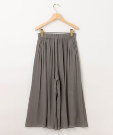 組曲 S 【ウエストゴム・WEB限定】シアープリーツライクシフォン パンツ