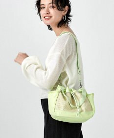 MESH BUCKET TOTE/ライムメッシュ / LeSportsac | ファッション通販