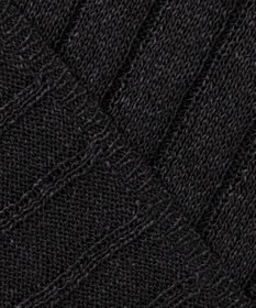 BEIGE， OPTICAL /  ペーパーヤーン Vネックリブニット