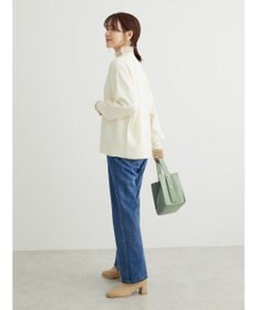 Green Parks 洗える　ステッチ入りＶネックカーディガン