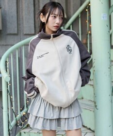 WEGO 【ユニセックス着用ITEM】フェイクスウェードトラックジャケット