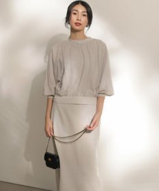 組曲 S 【WEB限定】チュールニット×リバーシブルスカート セット