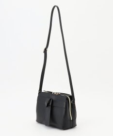 LA BAGAGERIE 【maison vert】 【超軽量・多収納】バイカラーリボンショルダーバッグ