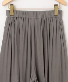 組曲 【ウエストゴム・WEB限定】シアープリーツライクシフォン パンツ