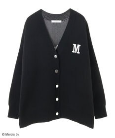 Green Parks Ｍｉｆｆｙ／フェイスジャガードニットカーディガン