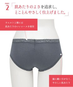 Wing ショーツ　【デイリーフィットやわらかコットン】　ここちよいフィット感　はきこみ丈あさめ　EC2200　ウイング／ワコール