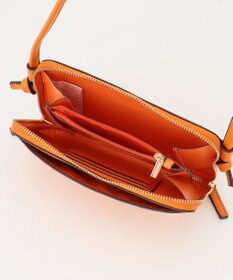 LA BAGAGERIE 【レザー×ステッチ】スクエアマルチポシェット