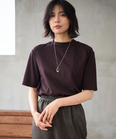 ANY 【接触冷感/UVケア】マルチファンクションモックネックTシャツ