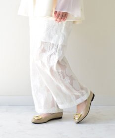 Bridget Birkin 【Bridget Birkin】バックルレインフラットパンプス