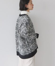 AMERICAN HOLIC アニマル柄Ｖネックニットカーディガン