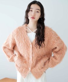 WEGO 【軽量】ブラッシュニットBIGカーディガン