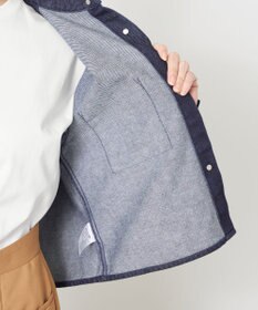 NAVE 【ReNave・セットアップ可/洗える】マーセライズデニムシャツ