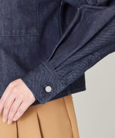 NAVE 【ReNave・セットアップ可/洗える】マーセライズデニムシャツ