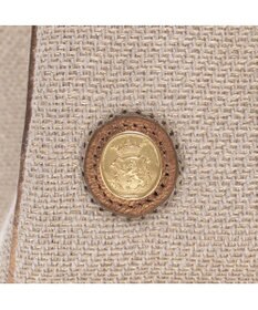 A.D.M.J. 【ファブリック】リネンラメクロス/前金具付トート32cm(Dカン＋)リネンラメクロス/前金具付トート40cm(Dカン＋)