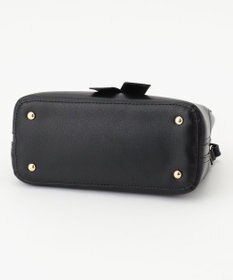 LA BAGAGERIE 【maison vert】 【超軽量・多収納】バイカラーリボンショルダーバッグ