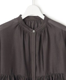 23区 【WEB&一部店舗限定カラーあり】ソフトオーガンジー ボリューム ブラウス