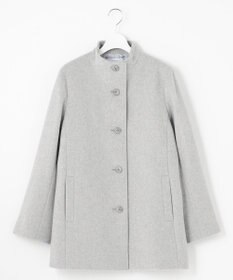 J.PRESS LADIES L ショートビーバー ボトルネック コート