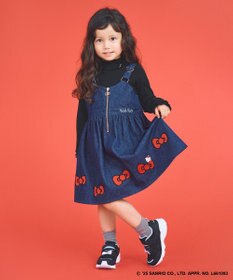 ANY KIDS 【ハローキティ×ANY KIDS】デニムジャンパースカート