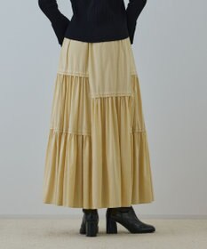 GRACE CONTINENTAL ティアードロングスカート