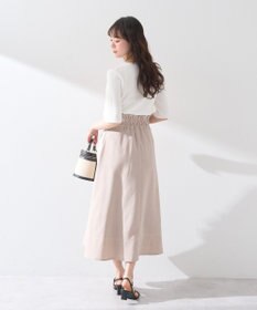 earth music&ecology シアーヨークニットプルオーバー