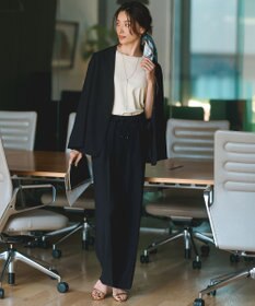 23区 L 【新色追加/VERY5月号掲載】レーヨンポリエステルストレッチ プルオーバー ニット