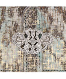 A.D.M.J. 【スネークレザー】アールデコモチーフロングウォレット