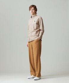 J.PRESS MEN 【大人気バックブル】オックスフォードストライプ チェック ガーメントダイ シャツ