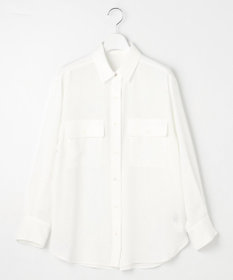 自由区 【洗える】ハイツイストシャツ ブラウス