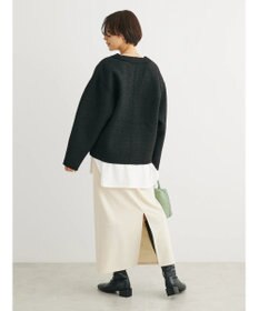 Green Parks ・ＥＬＥＮＣＡＲＥ　ＤＵＥ　ブークレＶネックカーデ