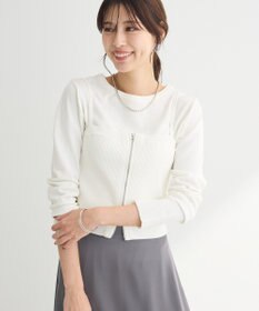 Green Parks ＳＥＴ２点ニットキャミビスチェ＋プルオーバー