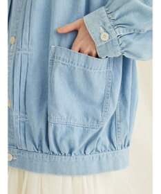 CRAFT STANDARD BOUTIQUE ライトデニムギャザーＧジャン