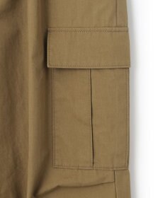 23区 L 【SLOW/一部店舗限定】ハイカウントギャバ パラシュート カーゴパンツ