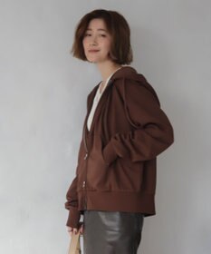 WEGO 【ユニセックス着用ITEM/MLサイズ展開】コンパクトフィットダブルZIPパーカー