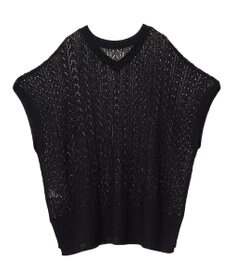 Green Parks 透かし編みニットチュニック