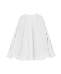 AMERICAN HOLIC 【イージーケア】ストライプVネックシャツ